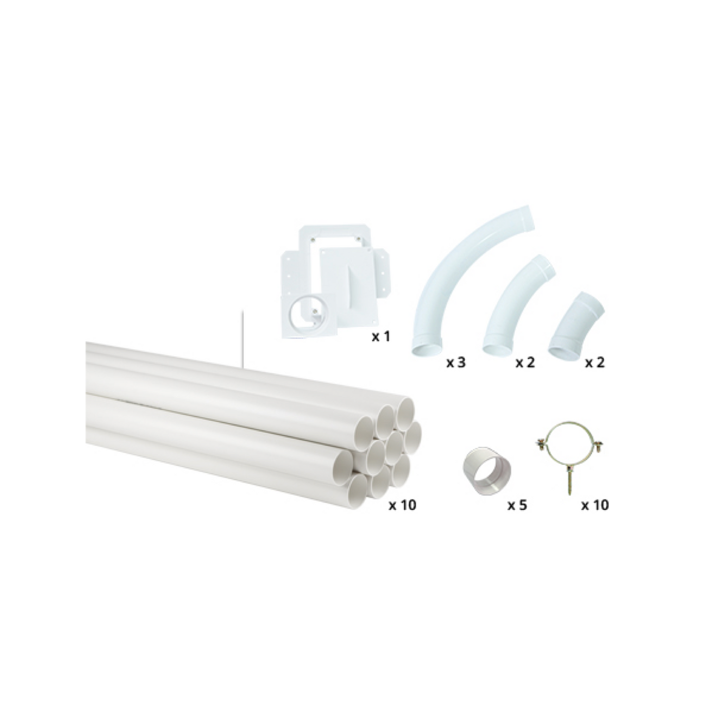 HIDVAC montering i gips JDS PRO