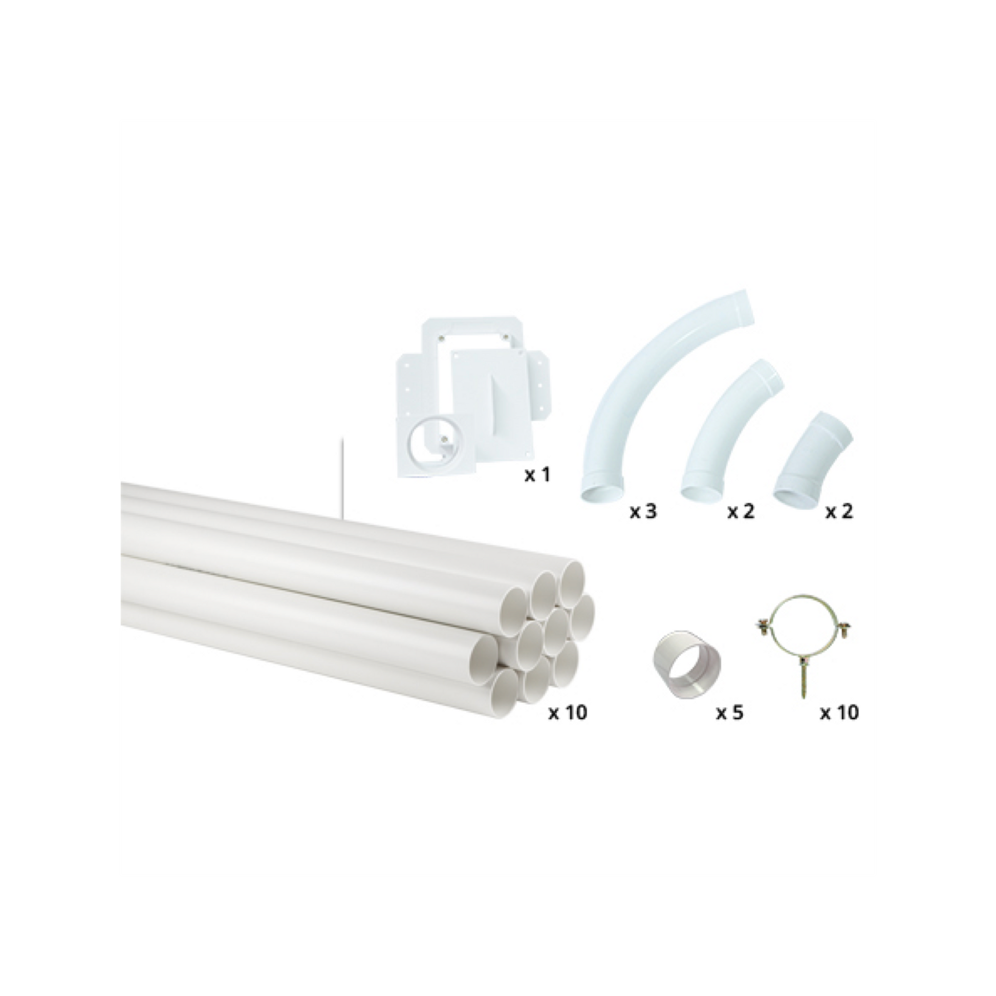 HIDVAC montering i gips JDS PRO